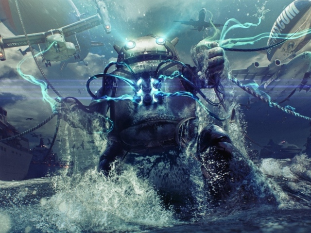 Злобный робот Андроид