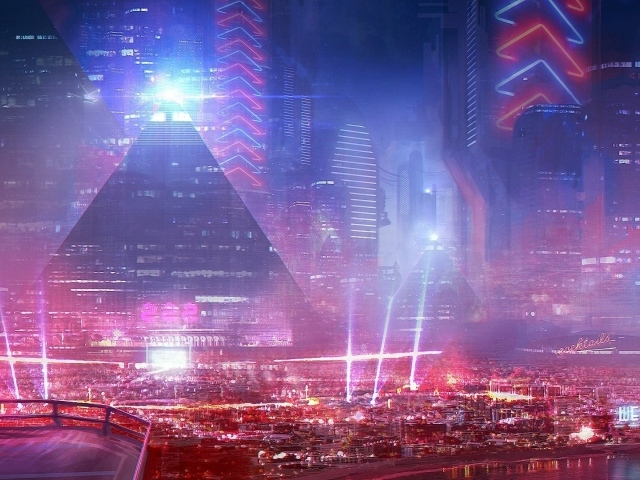 Азиатский город будущего