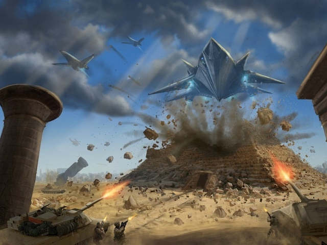 Битва за пирамиды