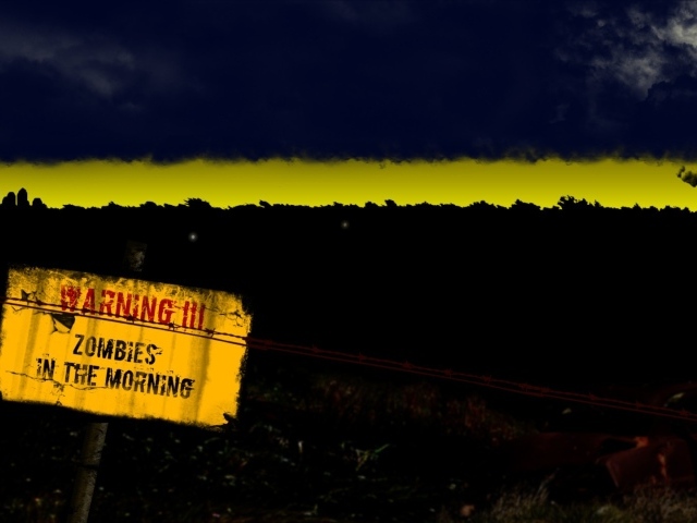 Осторожно, зомби по утрам