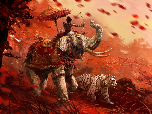 Индийский боевой слон