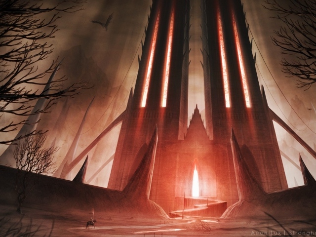 Величественный храм, фэнтези