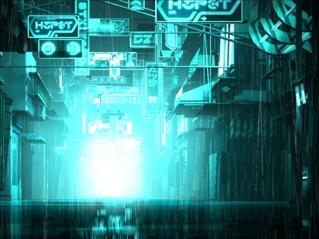 Неоновый город, Трон