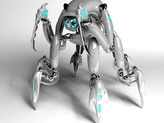 Робот убийца с ножами