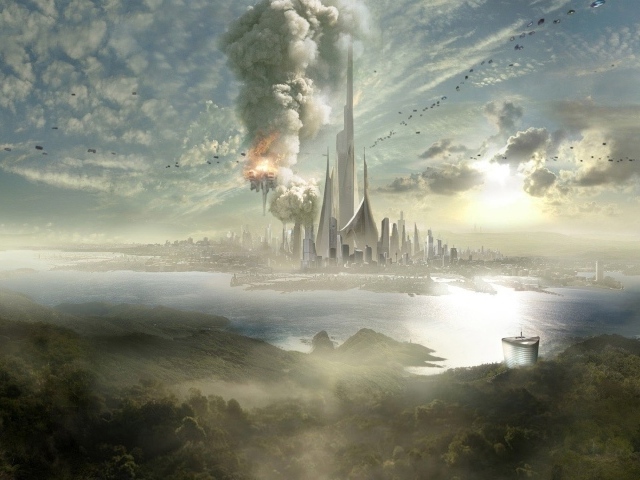 Дым в мегаполисе будущего