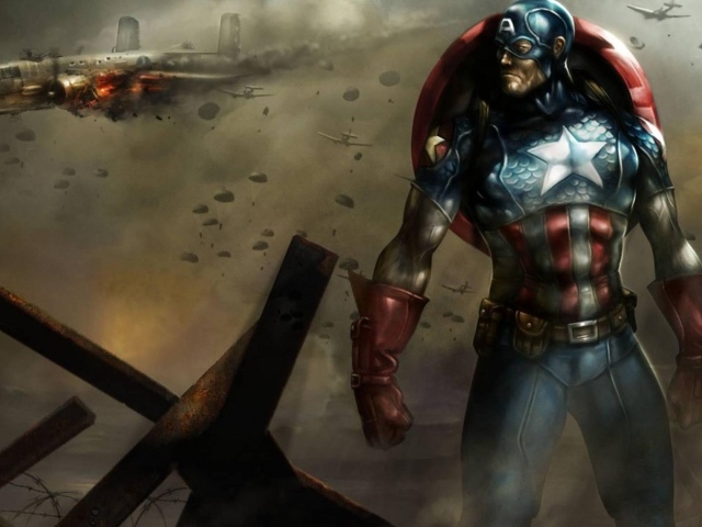Супергерой Капитан Америка, студия Марвел
