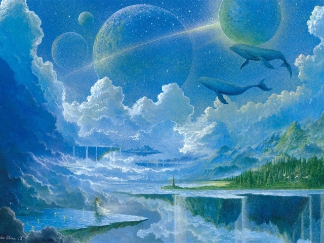Мир в котором киты летают в небе