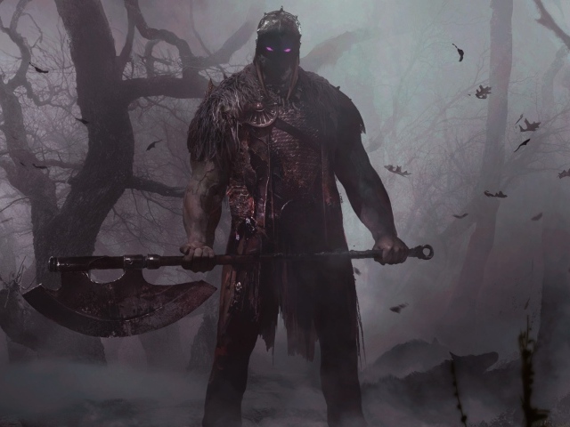 Воин с топором в игре Magic The Gathering