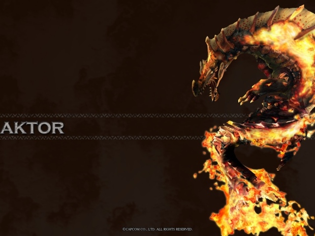 Агнактор из игры Monster Hunter