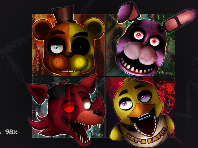 Персонажи игры Five Nights at Freddy's