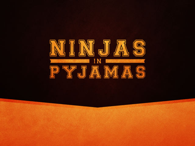 Игра Ninjas In Pyjamas, фон