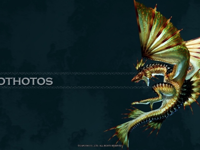 Ганотхотос из игры Monster Hunter