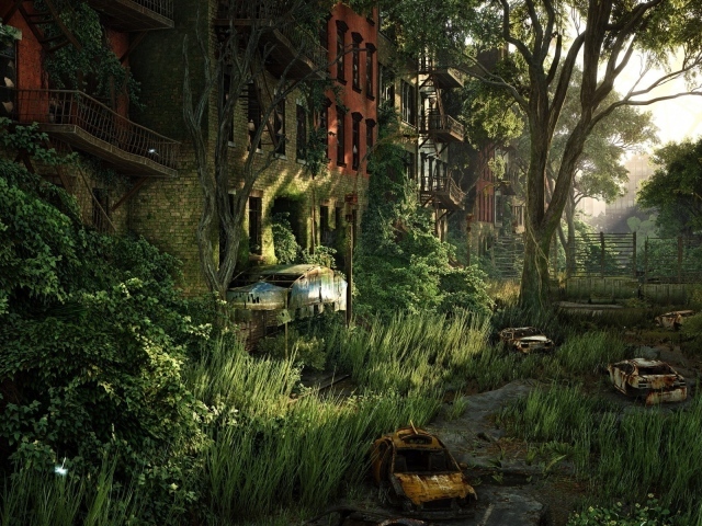 Заброшенный город в игре Crysis 3