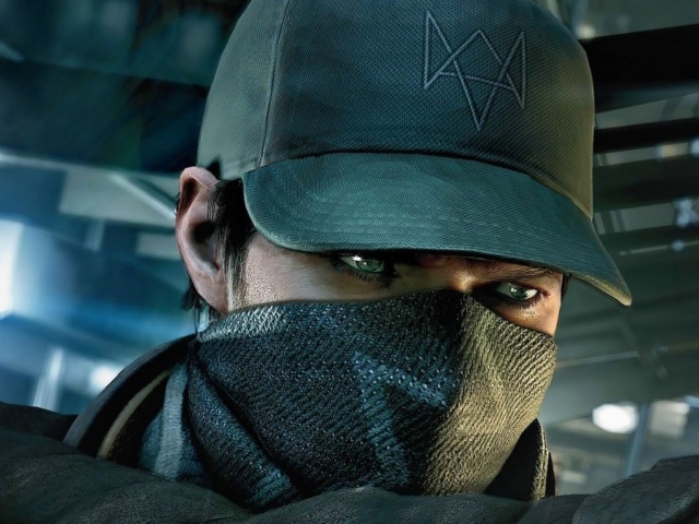 Герой игры Watch Dogs в кепке