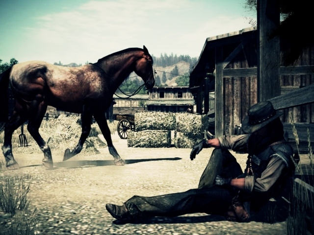 Конь в игре Red Dead Redemption