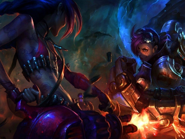 Джинкс из Лиги легенд