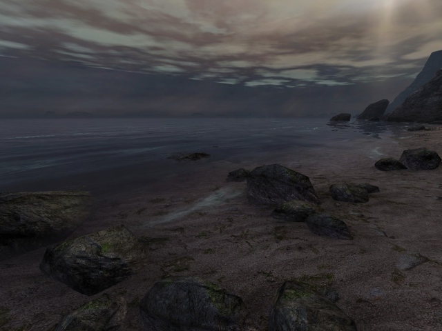 Пейзаж в игре Dear Esther