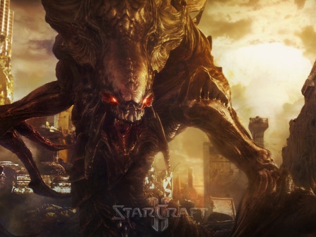 Монстр из игры Starcraft II