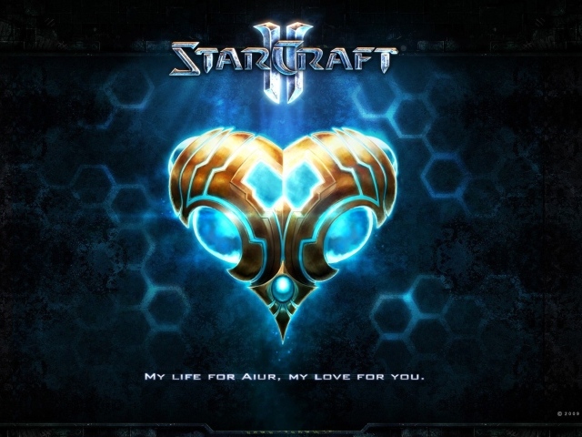 Популярная компьютерная игра Starcraft II