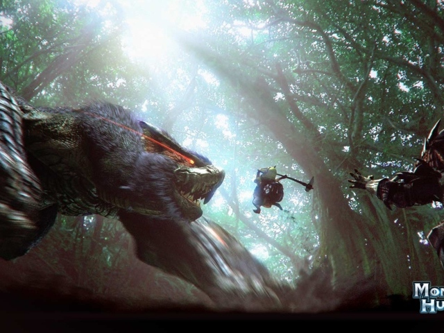 Популярная игра  Monster Hunter