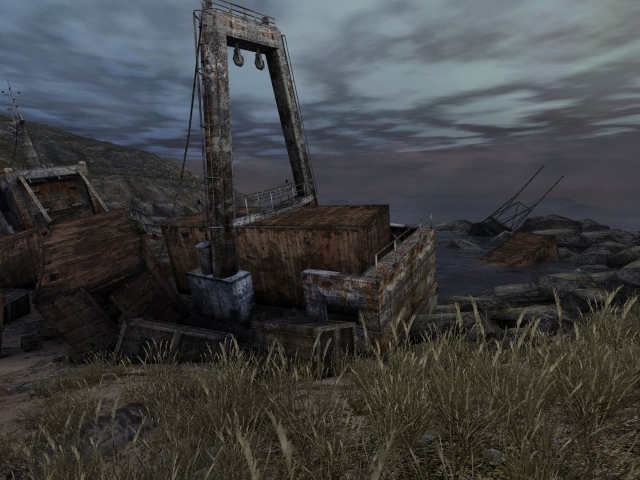 Порт в игре Dear Esther