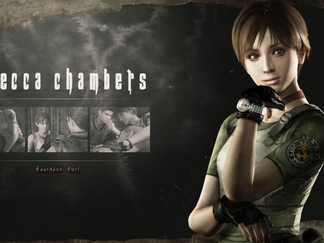 Ребекка Чемберс из игры Resident Evil HD Remaster