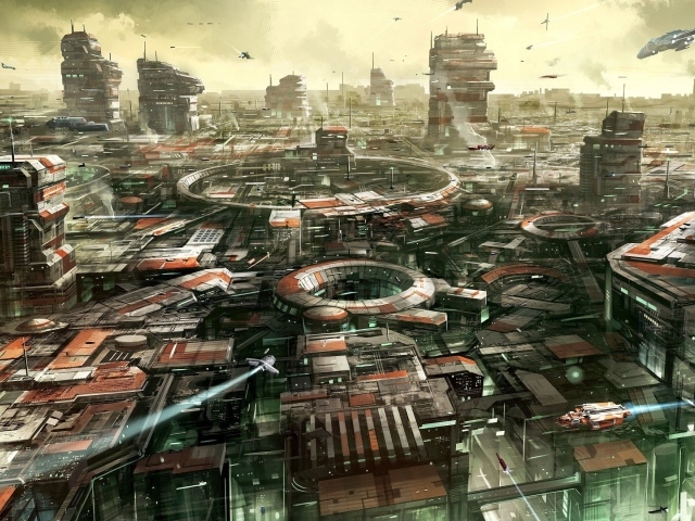 Трущобы в игре Star Citizen