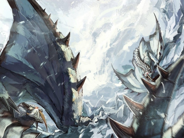 Змей Барриот, игра Monster Hunter