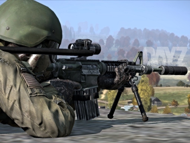 Снайпер в игре DayZ