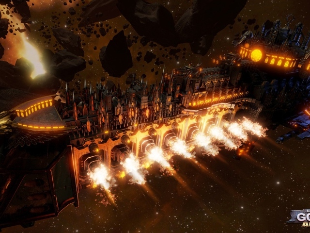 Космический корабль в игре Warhammer 40K