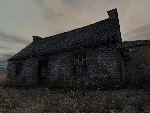 Каменный дом в игре Dear Esther