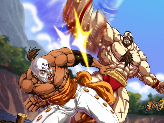 Уличный бой в игре Street Fighter IV