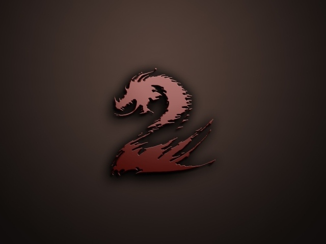 Символ игры Guild Wars, фон