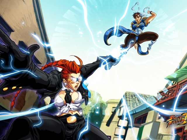 Сражение в игре Street Fighter IV