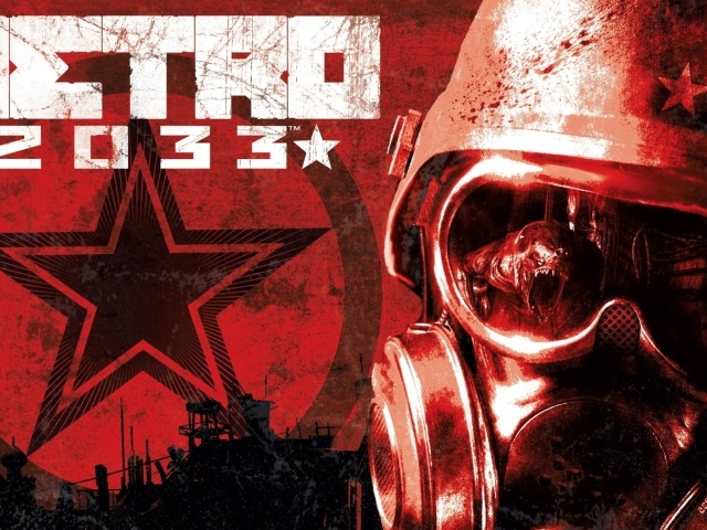 Постер популярной игры Metro 2033