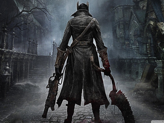 Главный герой игры Bloodborne