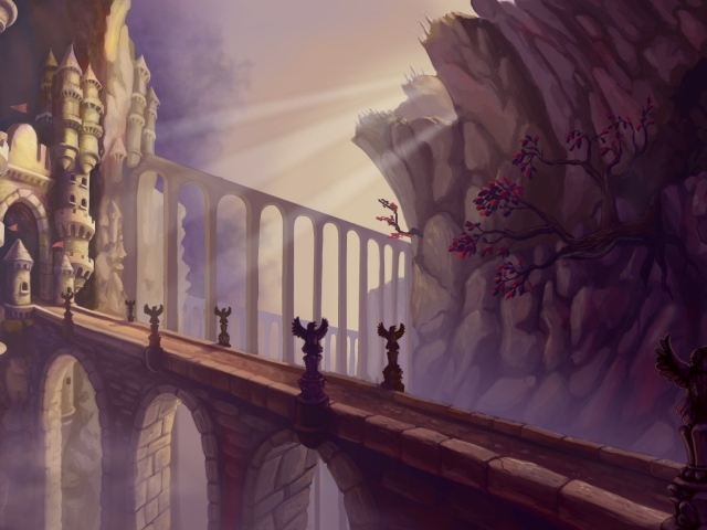 Дорога к замку, фон игры Bejeweled 3