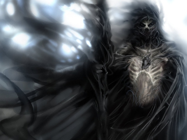 Воин тьмы из игры