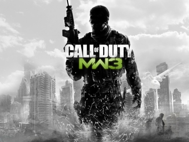 Воин из игры Call of Duty Modern Warfare 3