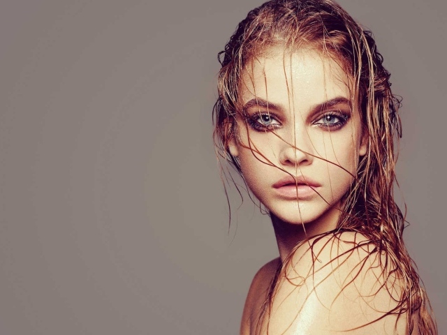 Волосы на лице девушки, Барбара Палвин