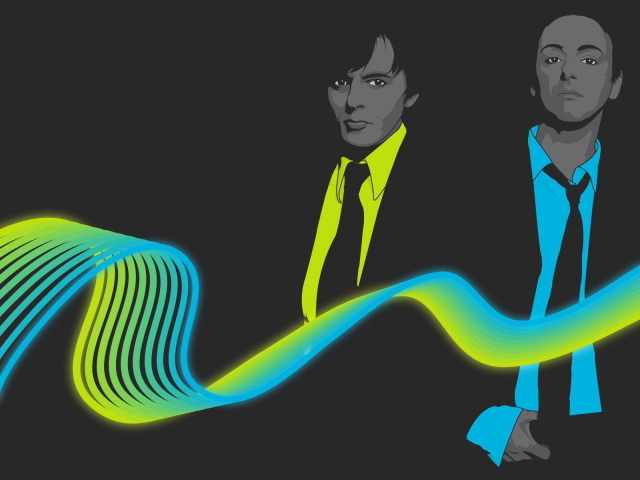 Сине желтый стиль