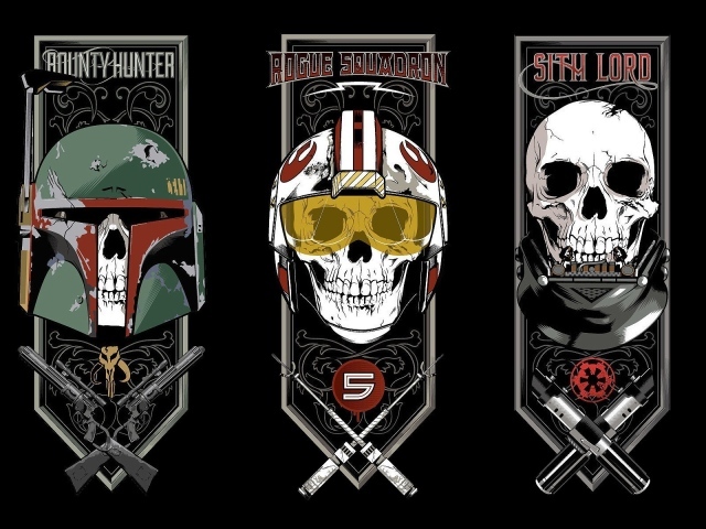 Черепа героев Звездных войн