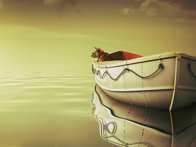 Кадр из фильма Жизнь Пи