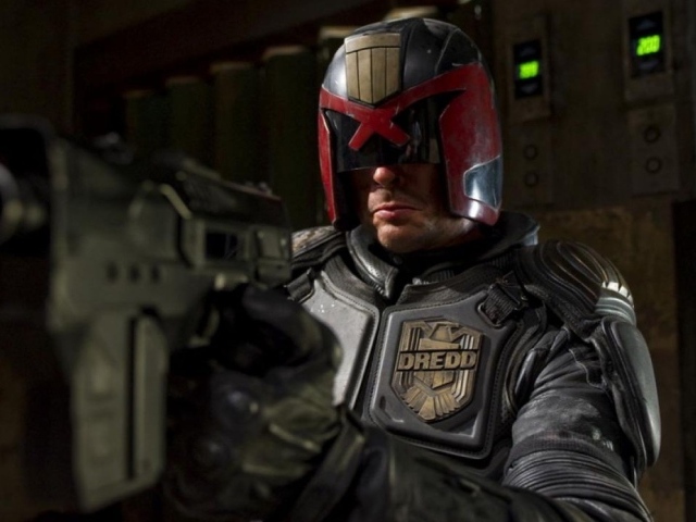 Главный герой фильма Судья Дред