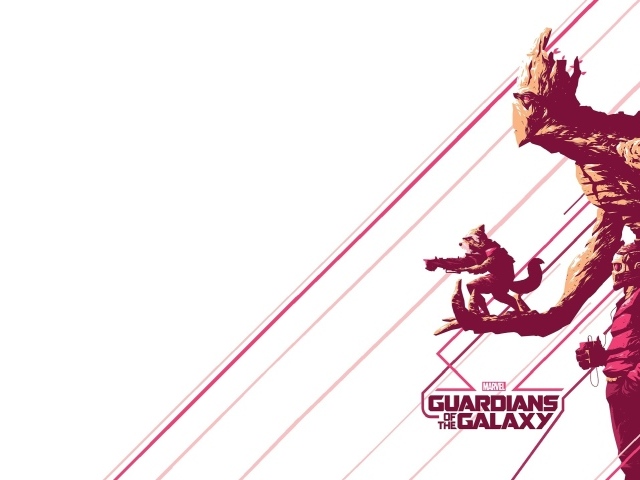 Белый фон, фильм Стражи Галактики