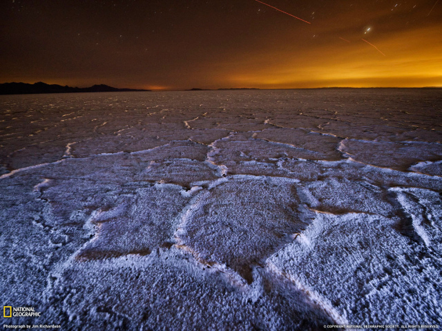 Высохшее озеро