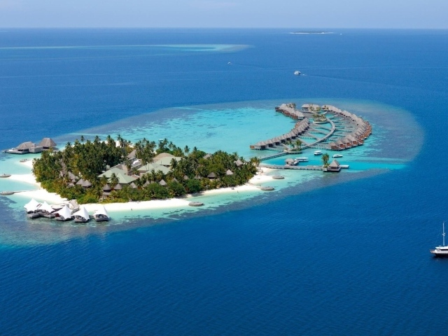 Райский островок для туристов