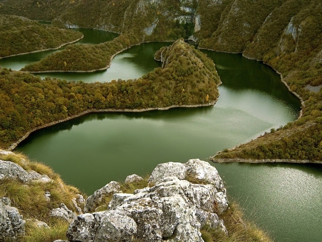 Река в форме змеи