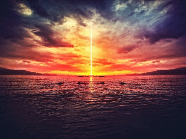 Луч света из воды