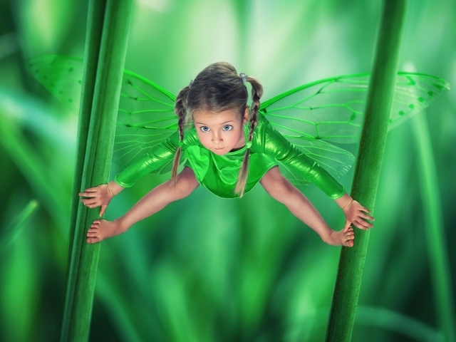 Маленькая зеленая фея